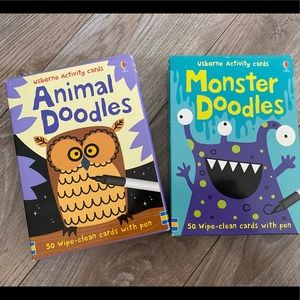 Usborne Books Doodle Card Sets